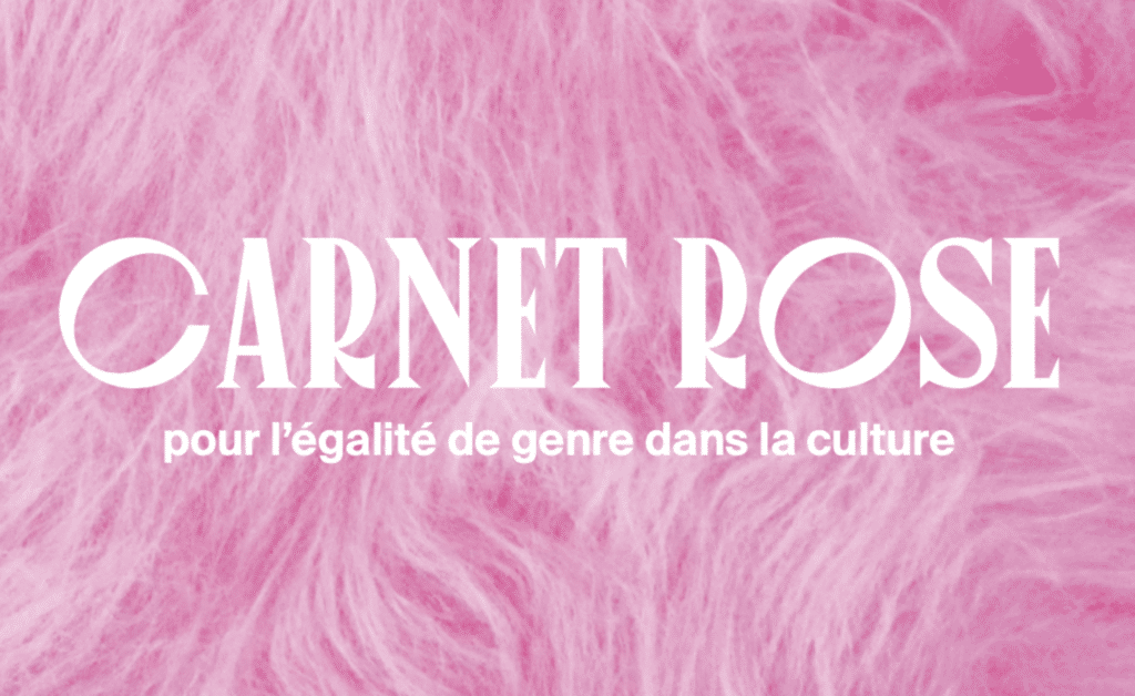 Couverture (edétail) carnet rose